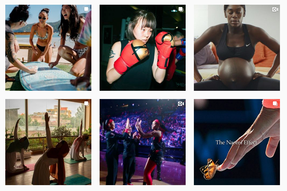 Image Source - screenshot of Nike's Instagram account